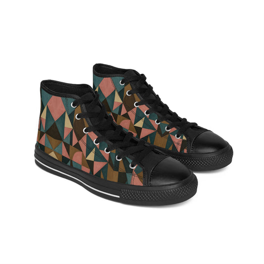 Pieces in Place High-Top Sneakers – Walk Bold, Stay Grounded