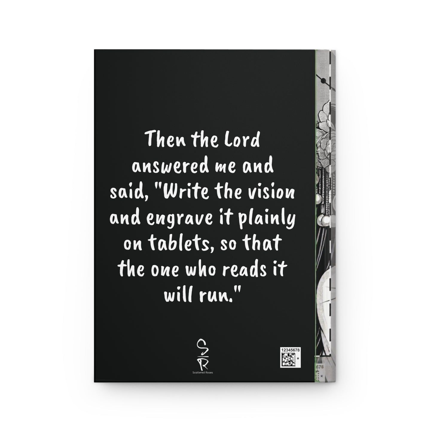 "Write the Vision" Hardcover Journal – Habakkuk 2:2 Inspired