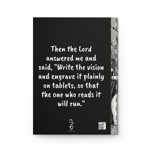 "Write the Vision" Hardcover Journal – Habakkuk 2:2 Inspired