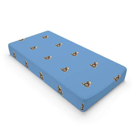Teddy Blessings Changing Pad Cover