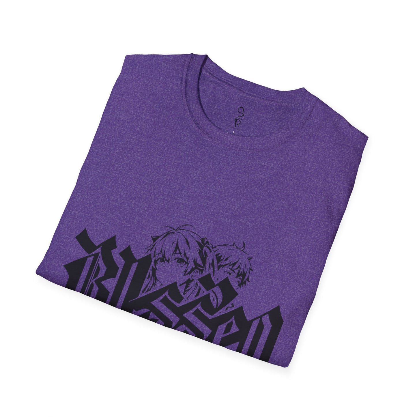 Blessed Graffiti Tee – Covered in Grace, Clothed in Boldness
