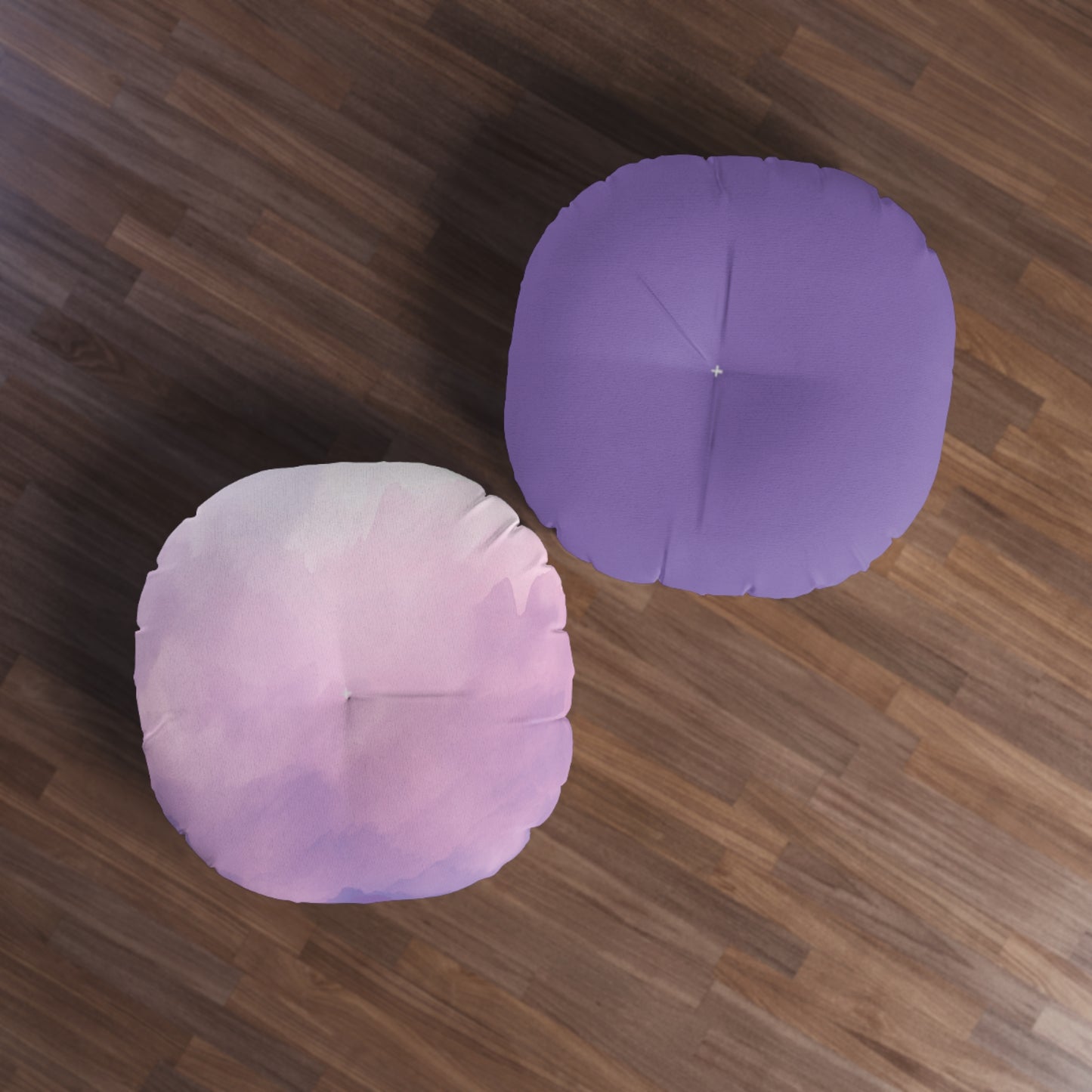 Amethyst Glow Floor Pillow
