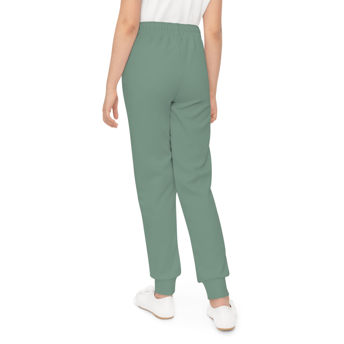 Shale Green Kids Joggers | Golden Unfurling Essentials