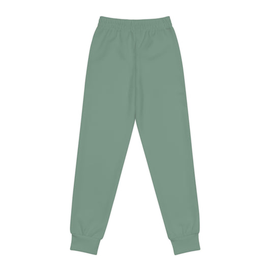 Shale Green Kids Joggers | Golden Unfurling Essentials