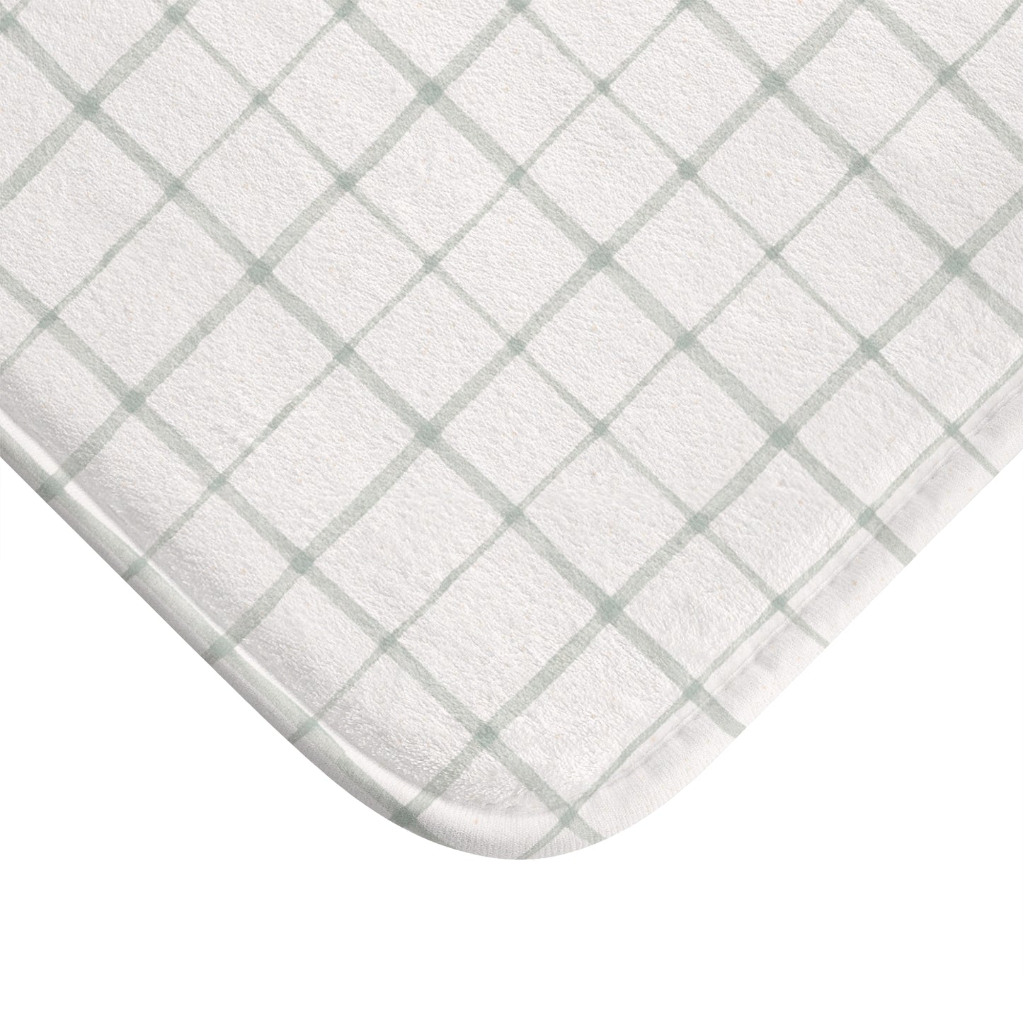 Sprout Grid Bath Mat