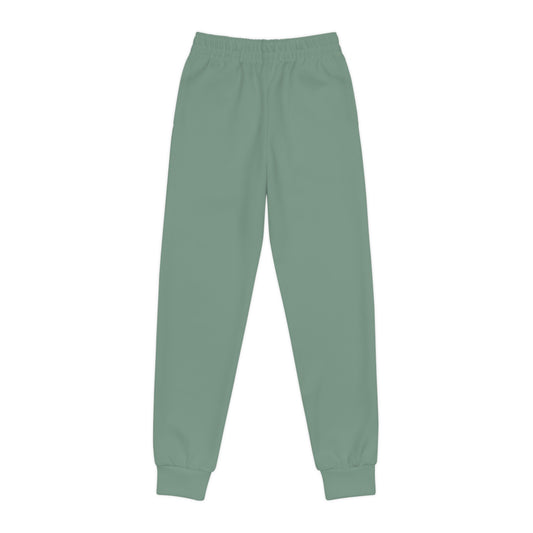 Shale Green Kids Joggers | Golden Unfurling Essentials