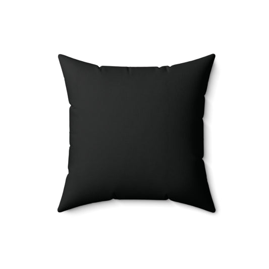 Frozen Echo: Reversible Faux Suede Throw Pillow