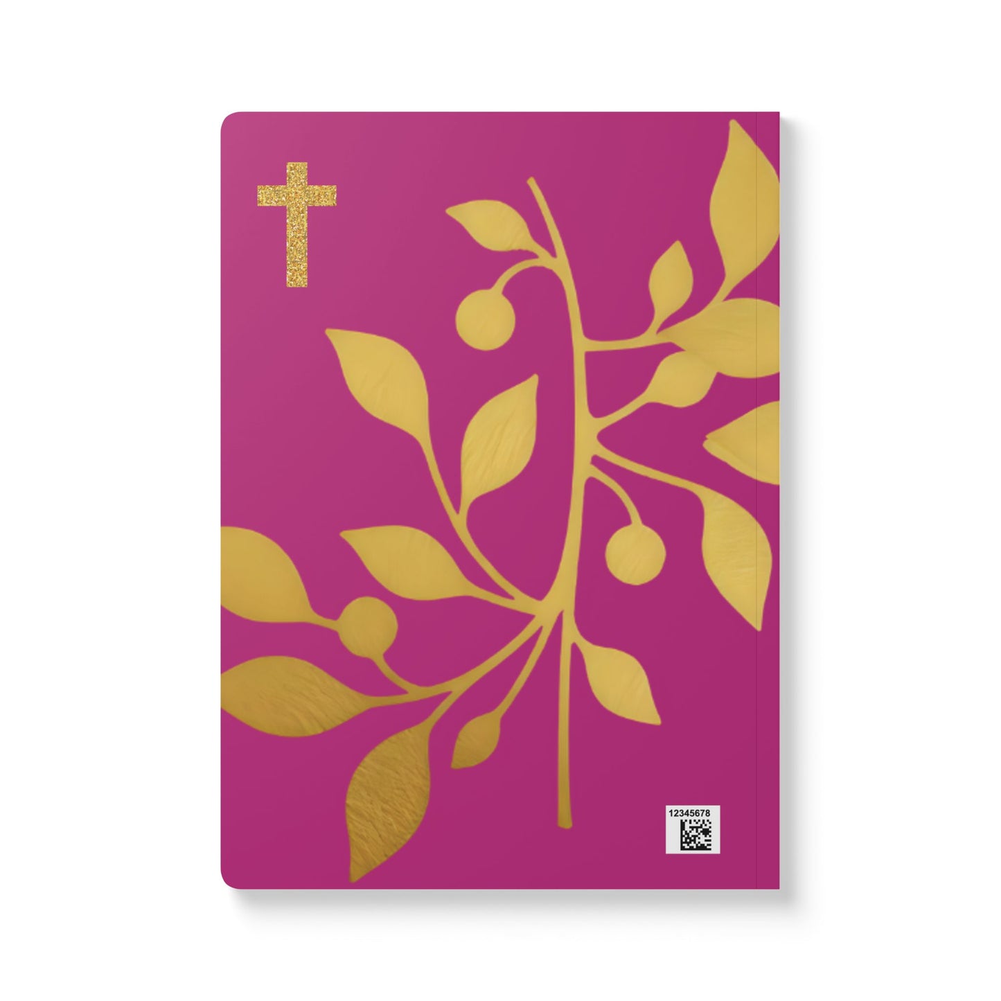 The Vine & The Branches – John 15:5 Journal (Pink & Gold)