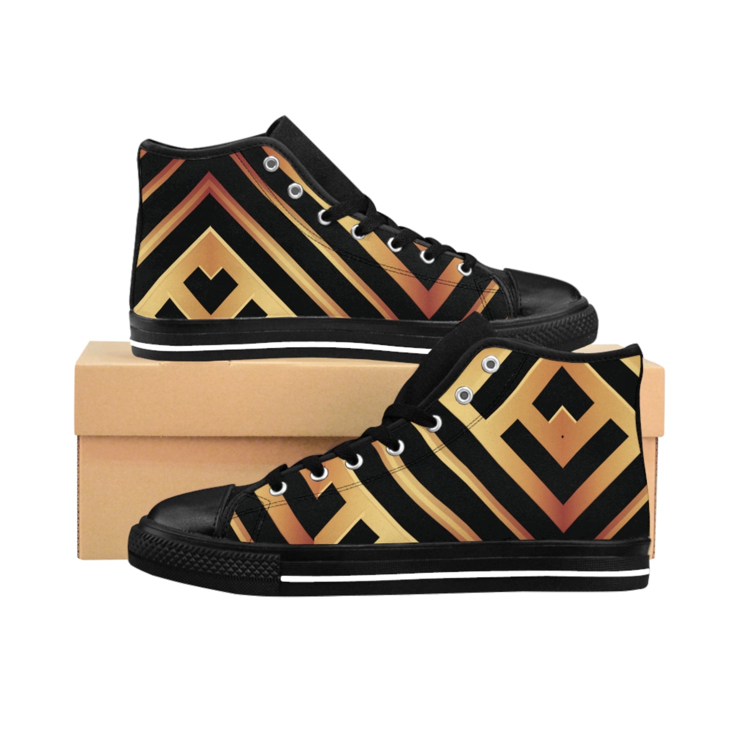 Grace in Motion High-Top Sneakers – Women’s Faith-Fueled Streetwear