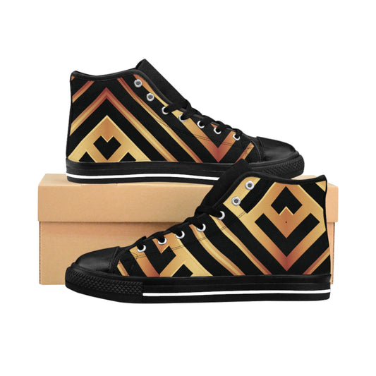 Grace in Motion High-Top Sneakers – Women’s Faith-Fueled Streetwear