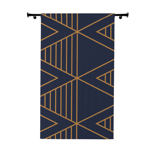 Midnight Luxe: Prophetic Vision Curtain Panel