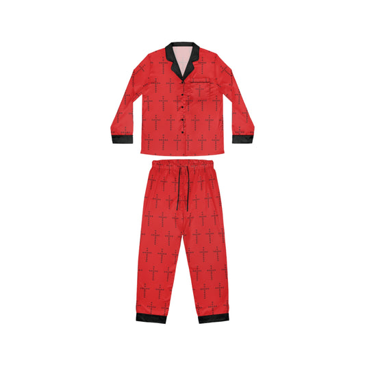 Covered in Crimson – Women’s Pajama Set