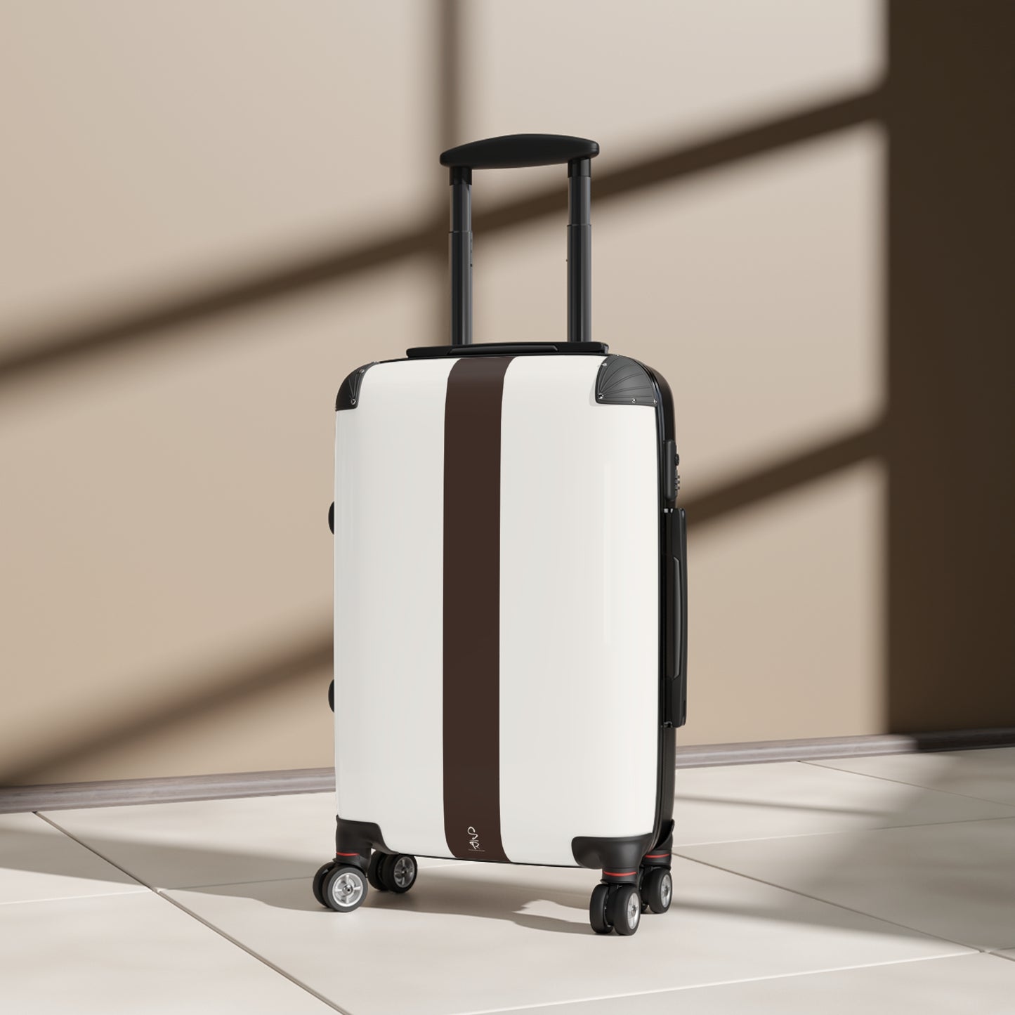 Grounded Passage Carry-On Luggage – Espresso + Cloud Dancer