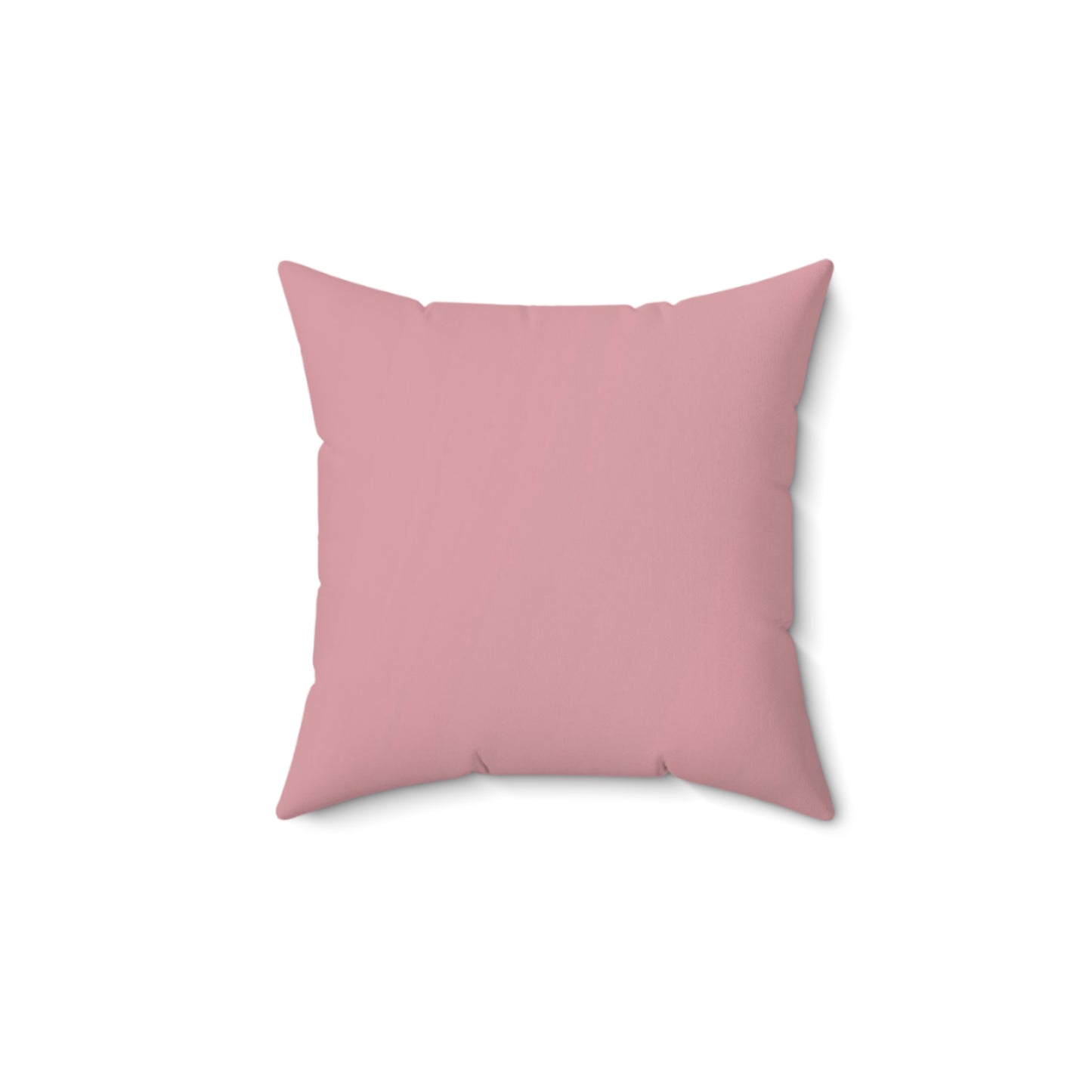 “Rose Reverence” Luxe Throw Pillow – Dusty Rose