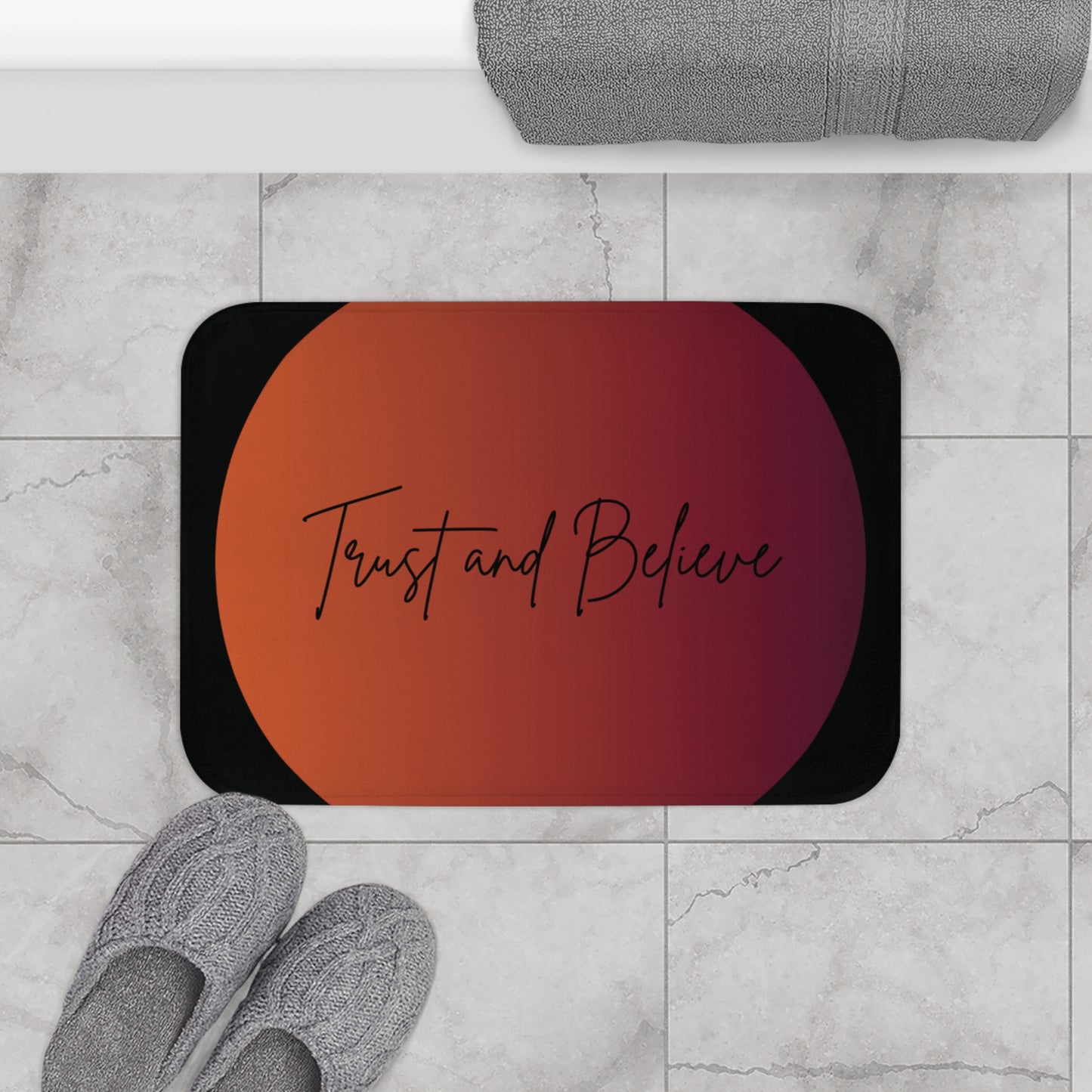 Trust & Believe – Faith Step Bath Mat