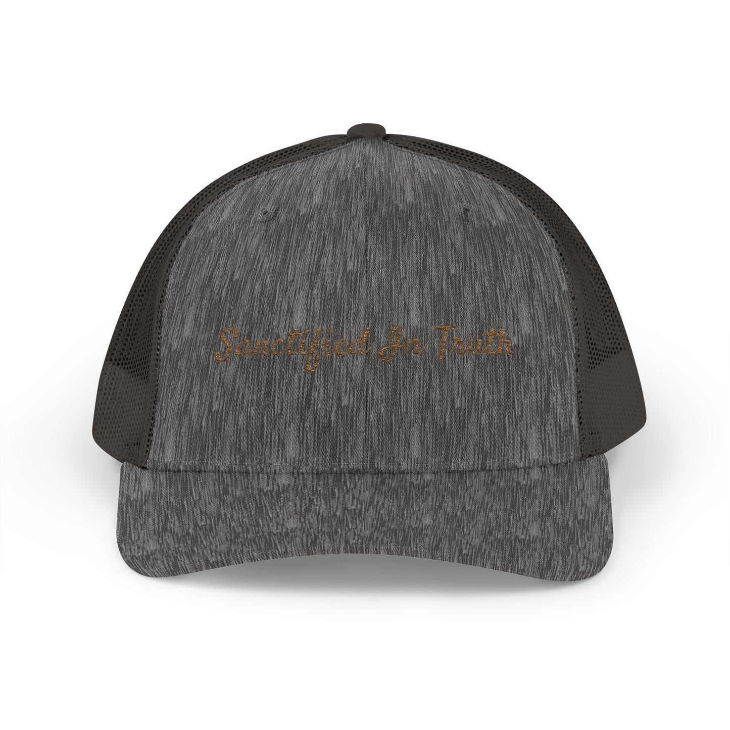Sanctified In Truth Mesh Trucker Hat – Faith on the Go