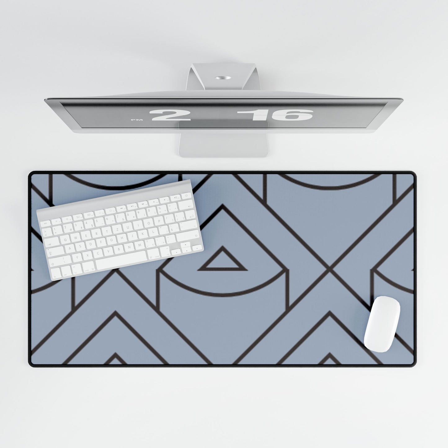 Celestial Ground Desk Mat — Modern Large Mousepad Desk Pad