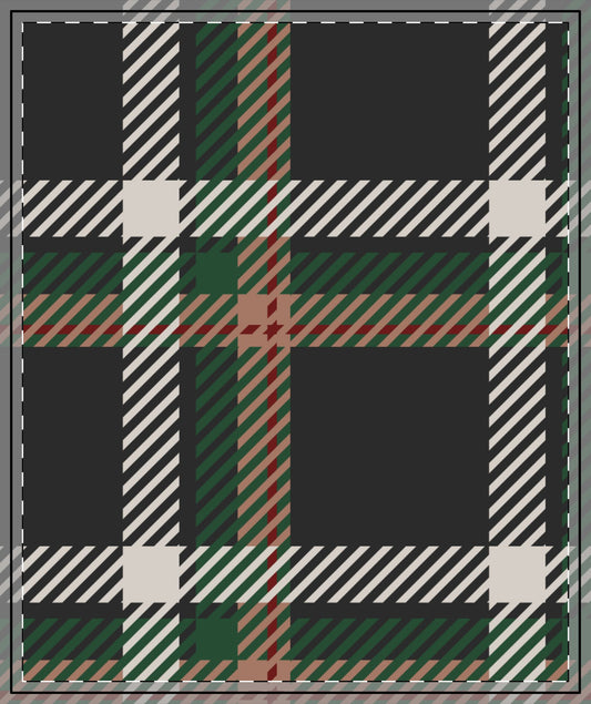 Faithful Tartan | Quilted Throw Blanket