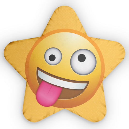 Silly Starburst – Emoji Pillow