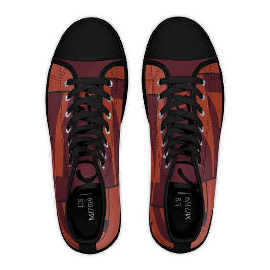 Clay Path – Women’s High-Top Sneakers