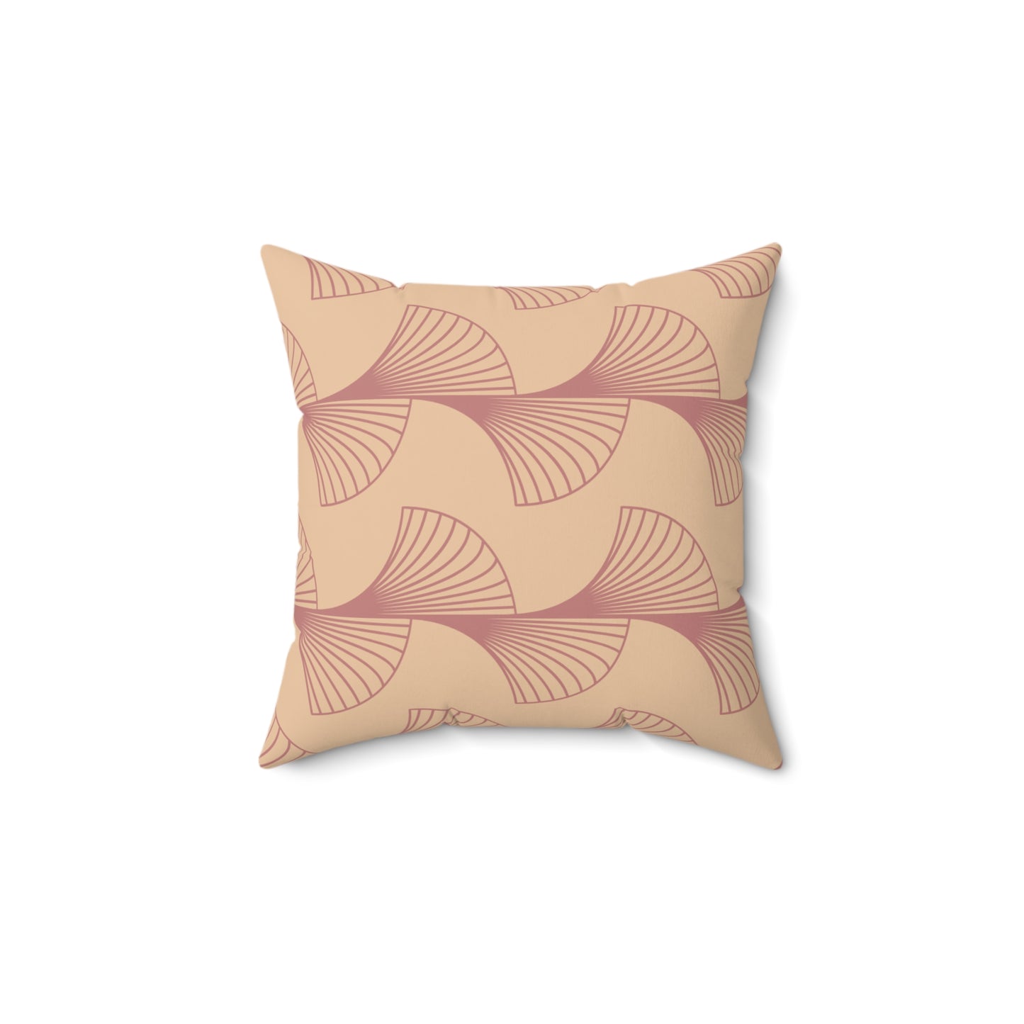 Rose Deco Luxe Throw Pillow – Champagne Gold Base
