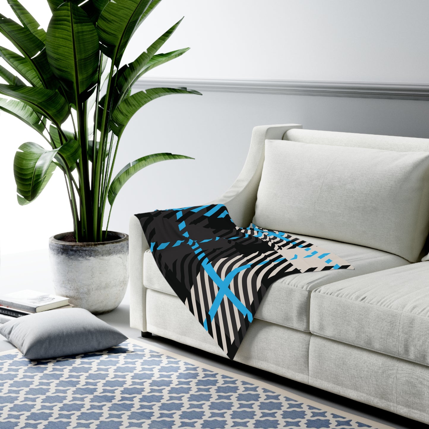 Frozen Echo Baby Swaddle Blanket – Whispers of Winter Collection