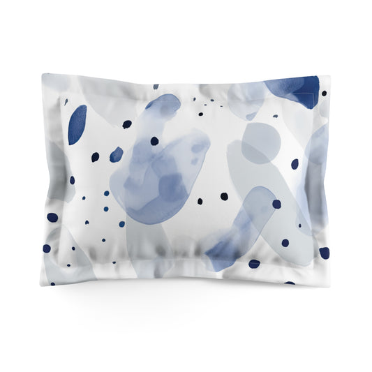 “Inkblot Dreams – Watercolor Pillow Sham”