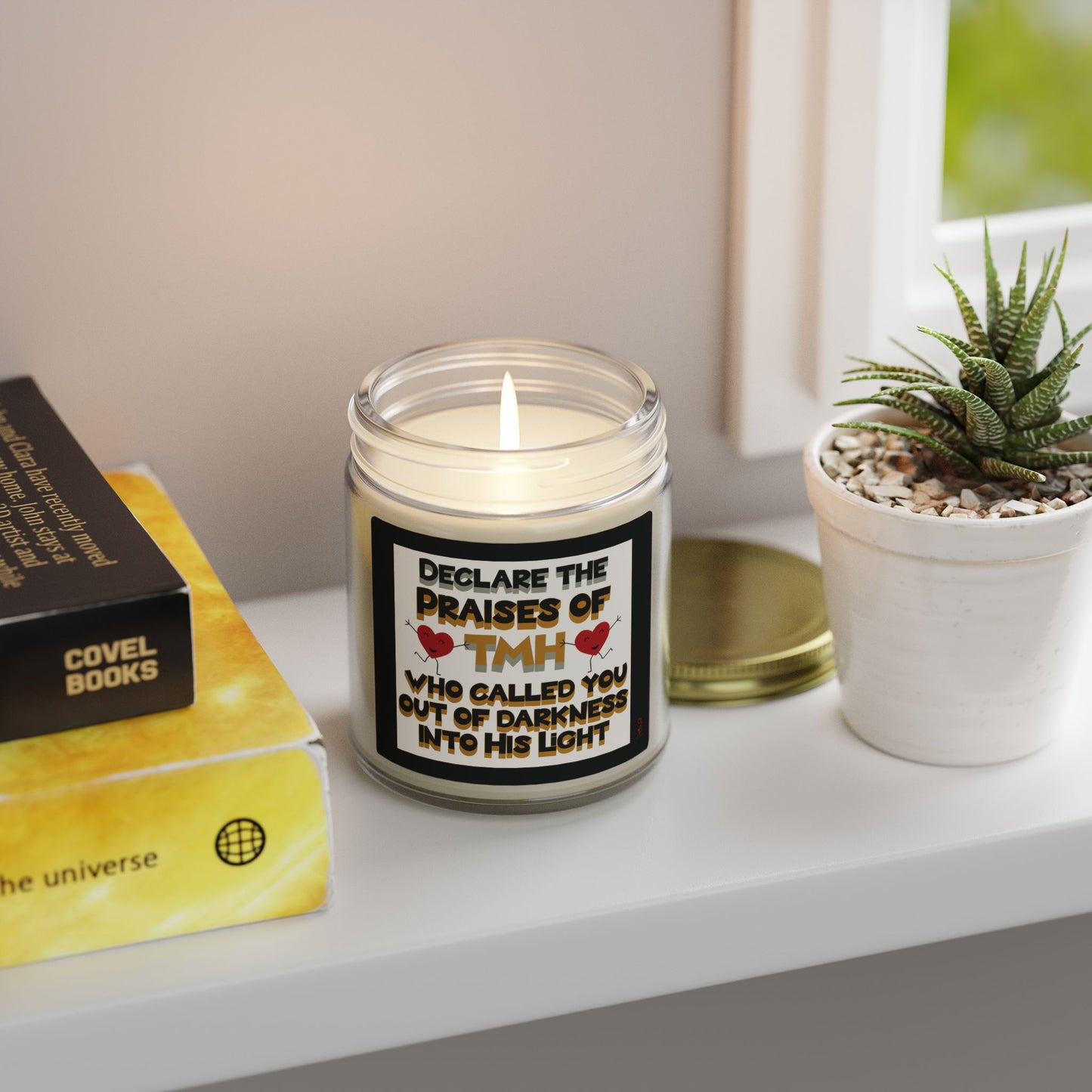 Into His Light – Scripture-Inspired Scented Candle