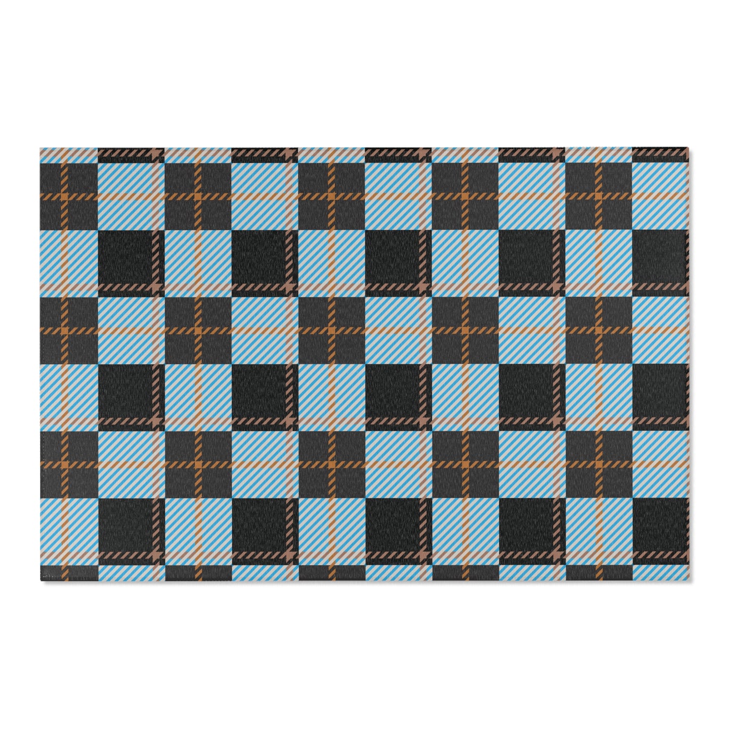 Ember Frost Area Rug – Frozen Tartan FW25