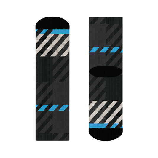 Frozen Echo Tartan Socks – Step in Faith, Stand in Style