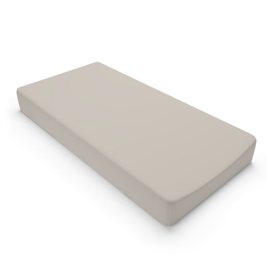 Frozen Echo Changing Pad Cover – Stone Beige Serenity