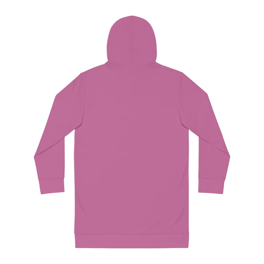 Beloved & Bold – Rose Quartz Hoodie Dress