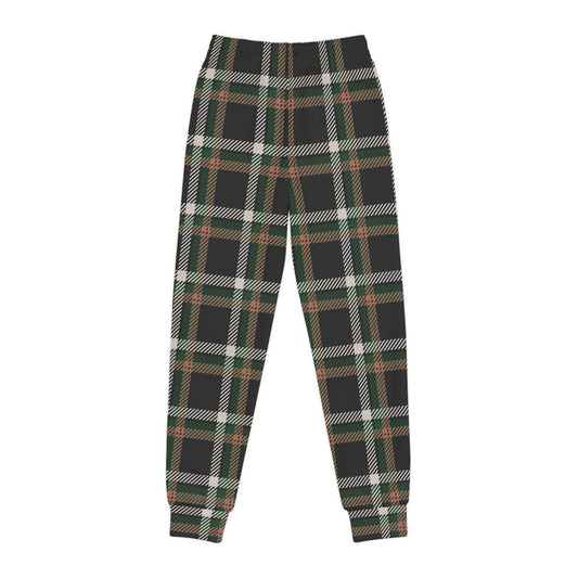 Faithful Tartan Youth Joggers – Grounded in Grace, Made to Move