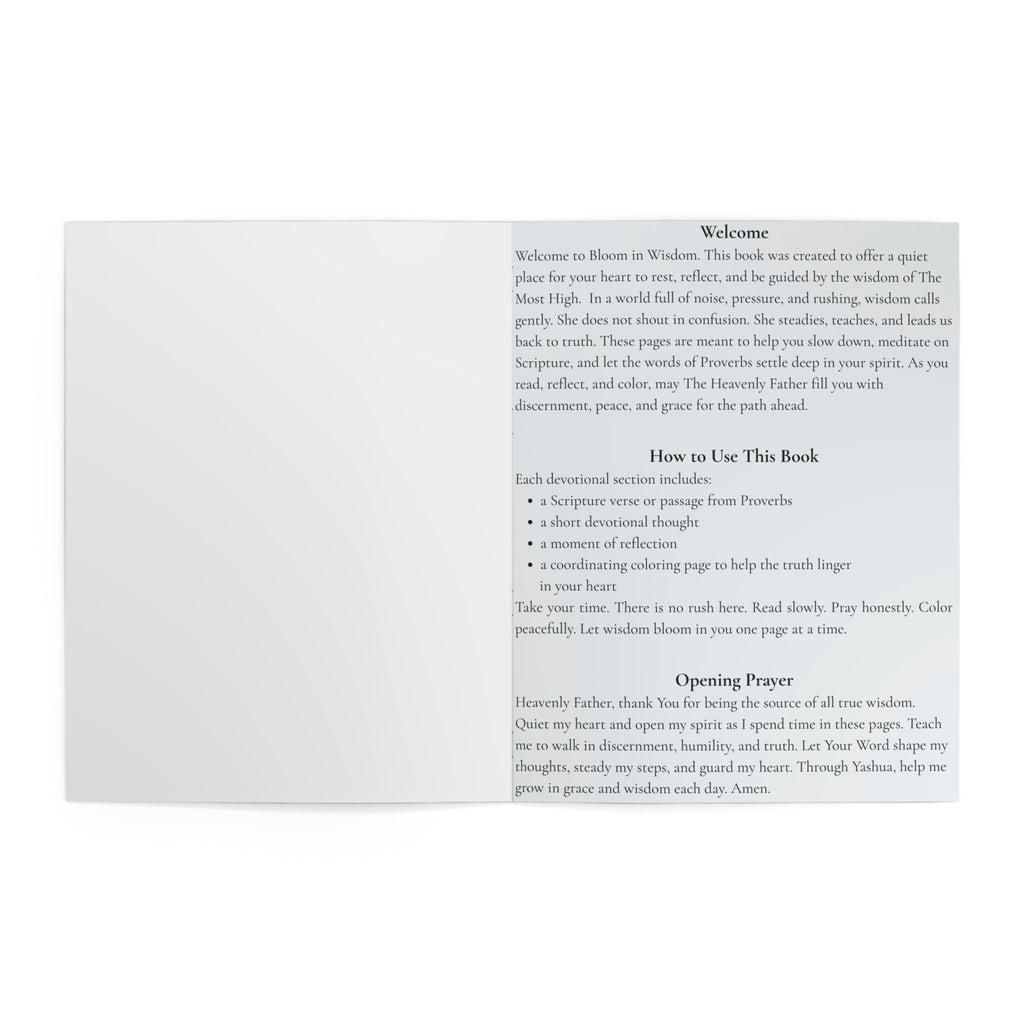 Bloom in Faith: A Devotional Coloring Book on Trusting The Most High
