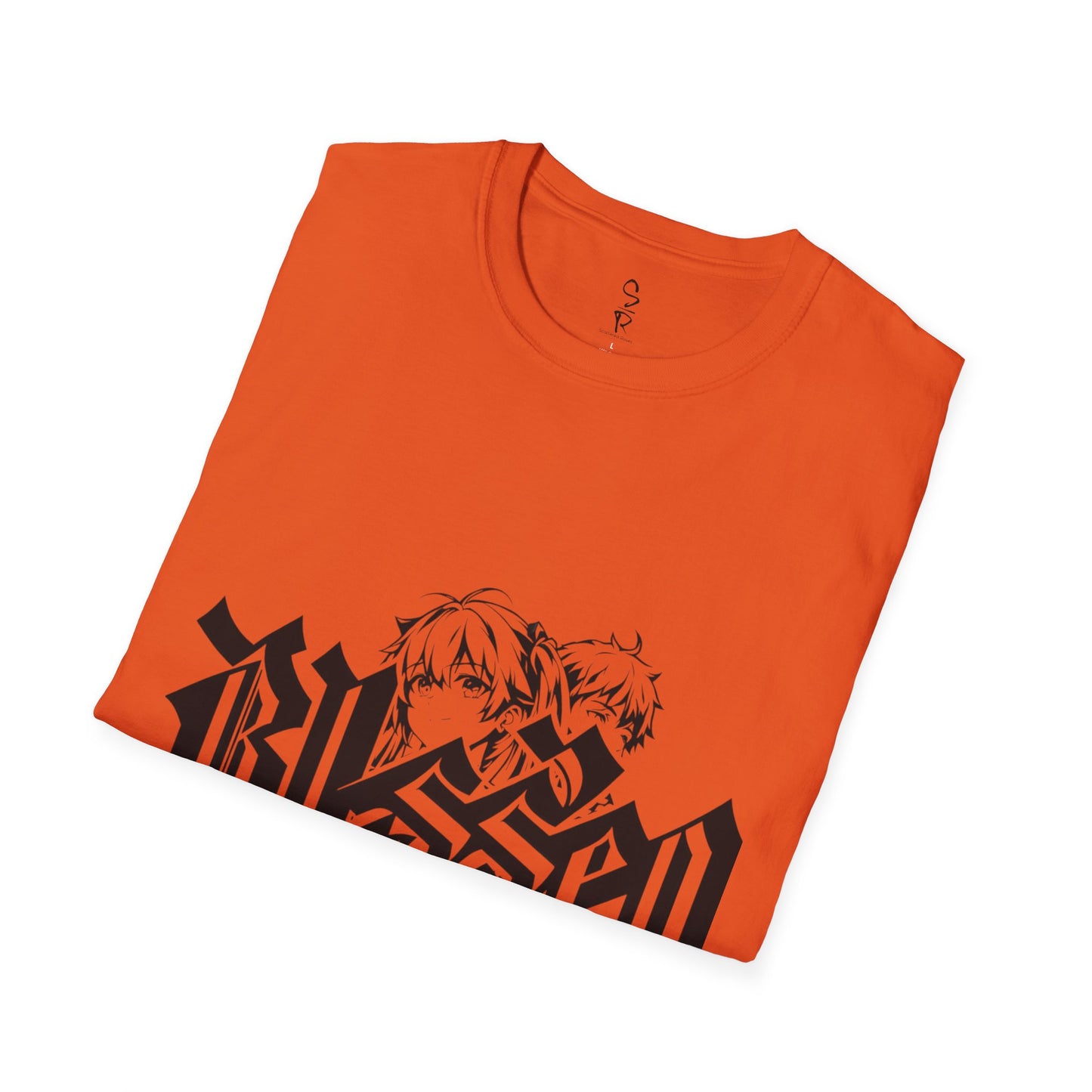Blessed Graffiti Tee – Covered in Grace, Clothed in Boldness