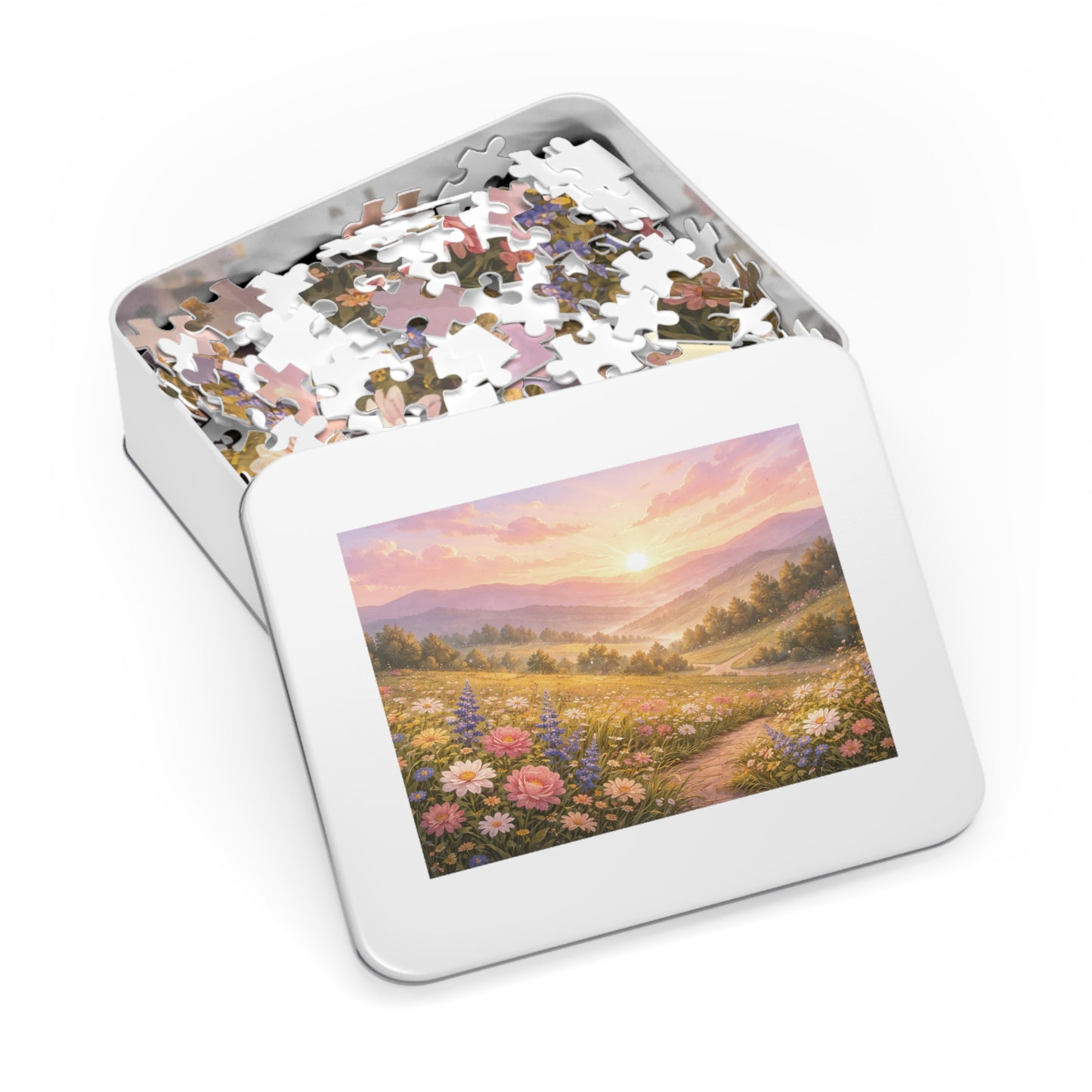Dawn Over the Hills Puzzle