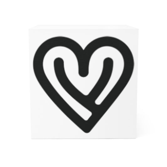 Heart to Hand – Love Notes Desk Cube