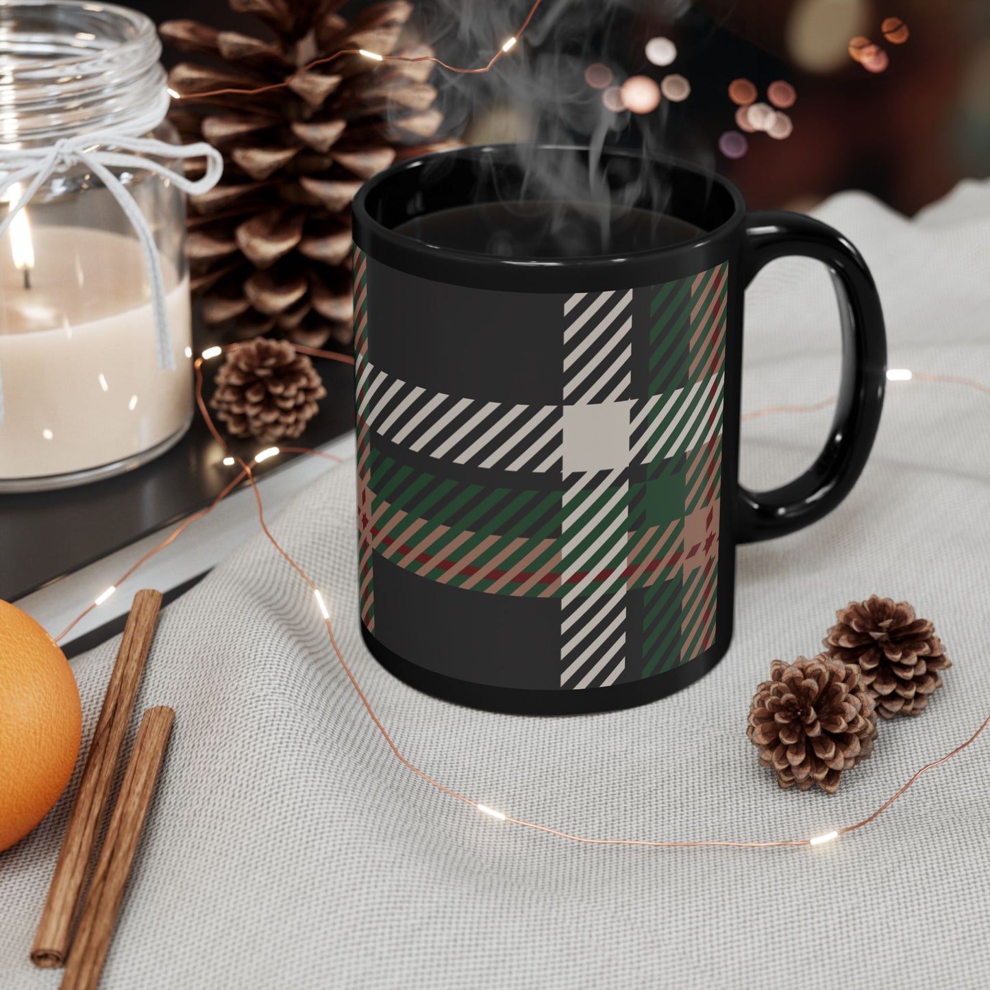 Faithful Tartan Ceramic Mug