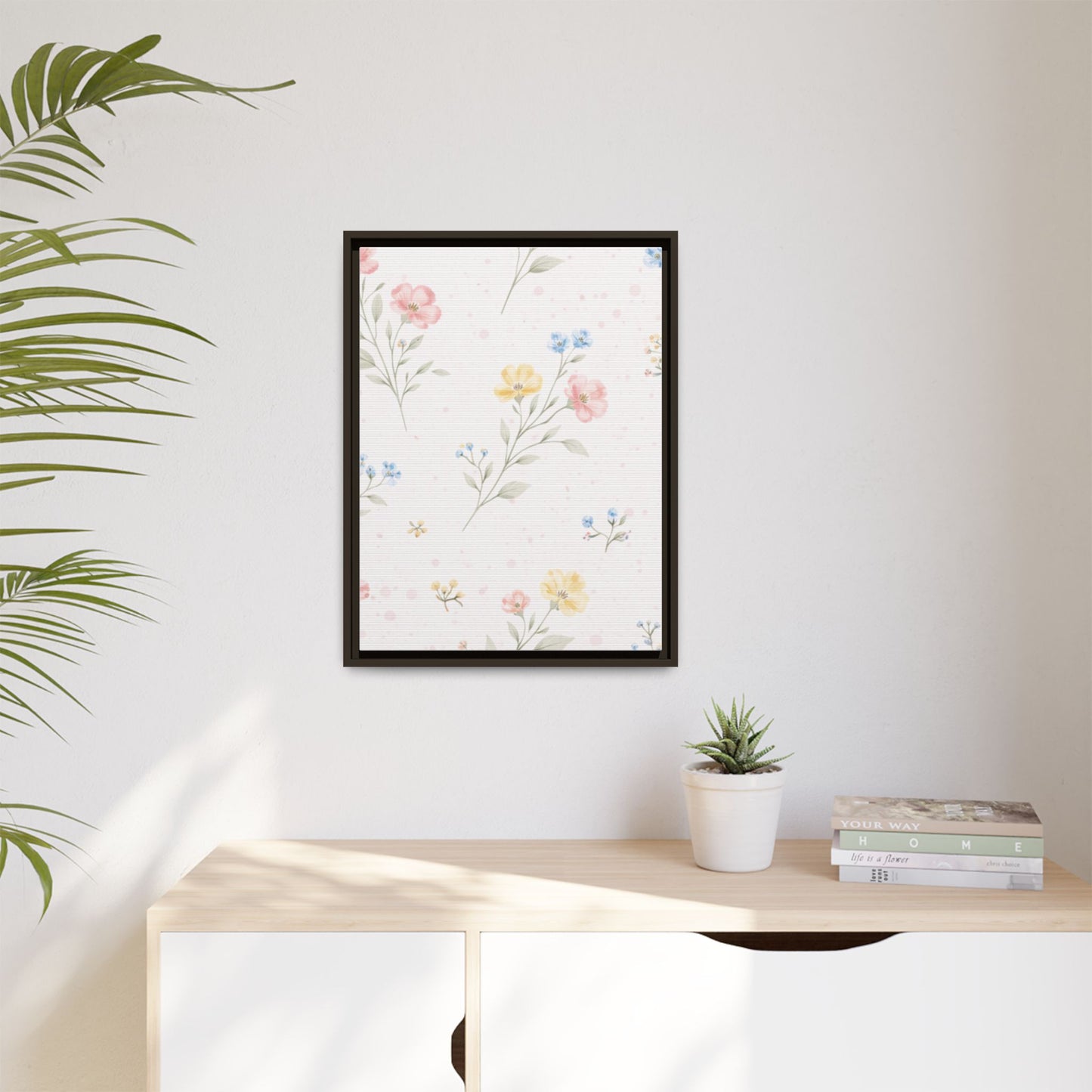 Bud Scatter – Framed Wall Art