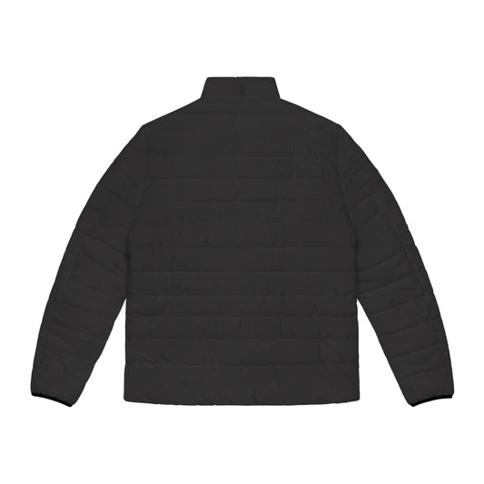 Faithful Tartan Men's Puffer Jacket – Charcoal Black - Men's