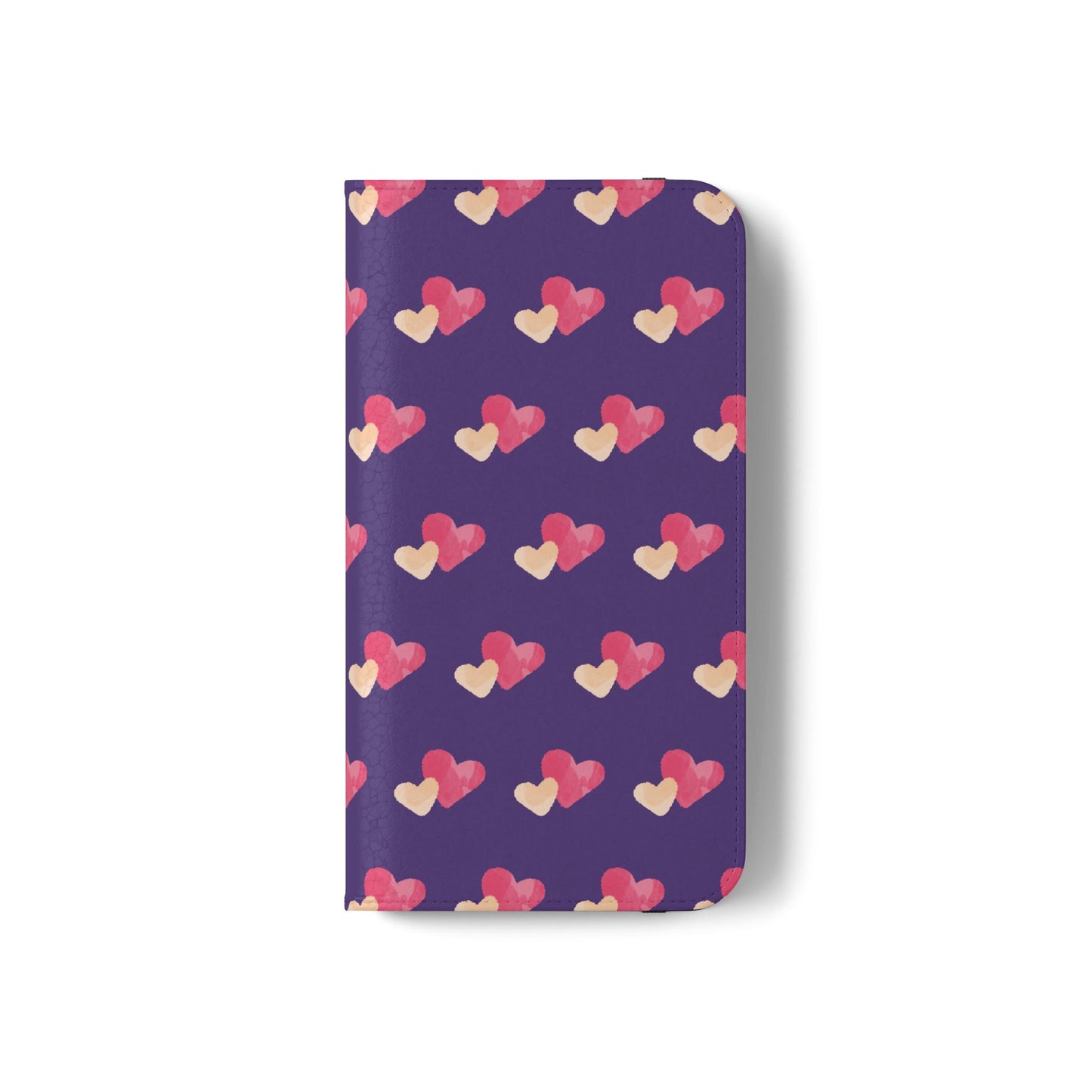 "Faith-Filled Hearts | Flip Phone Case – Purple"