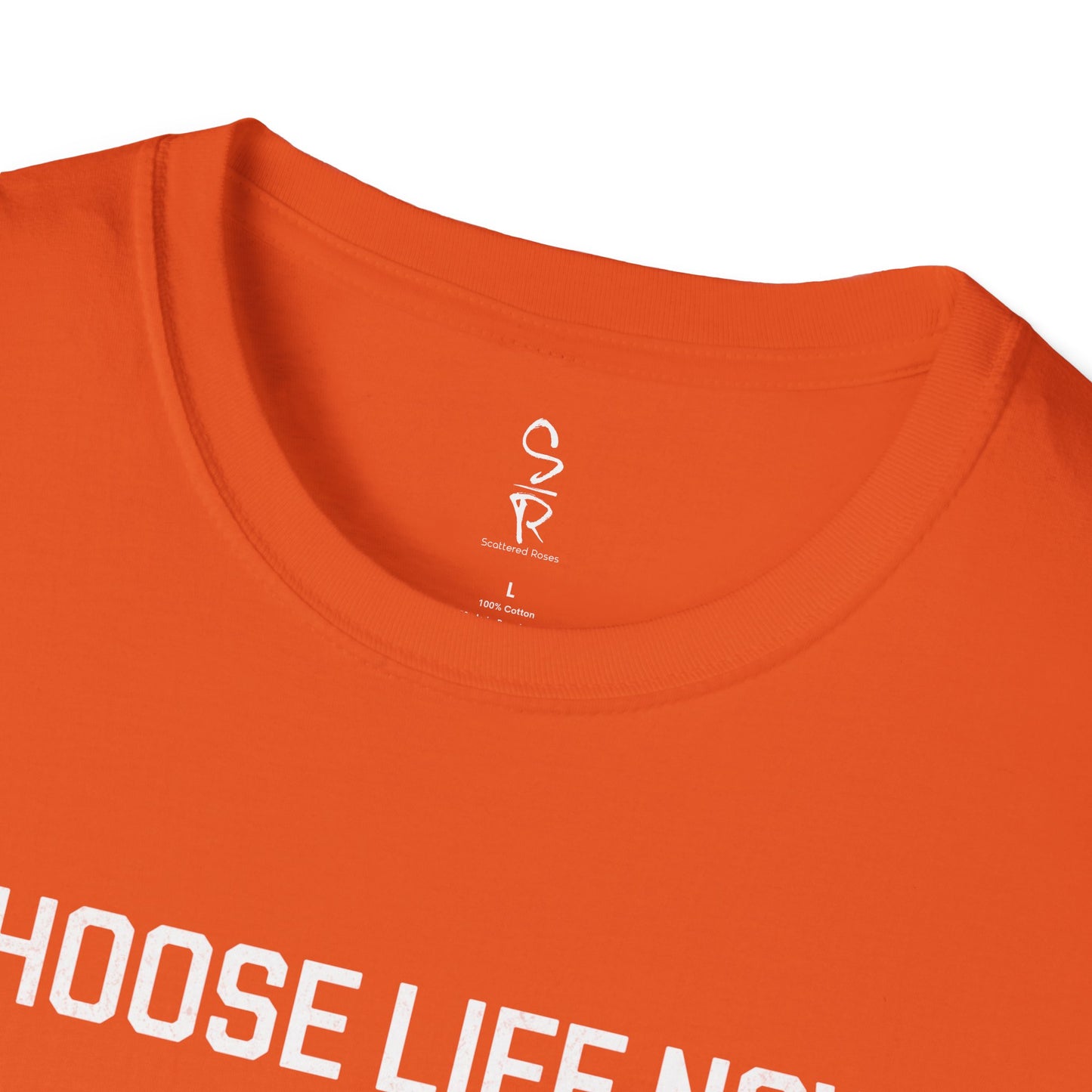 Choose Life Now Tee – Don’t Wait Too Late