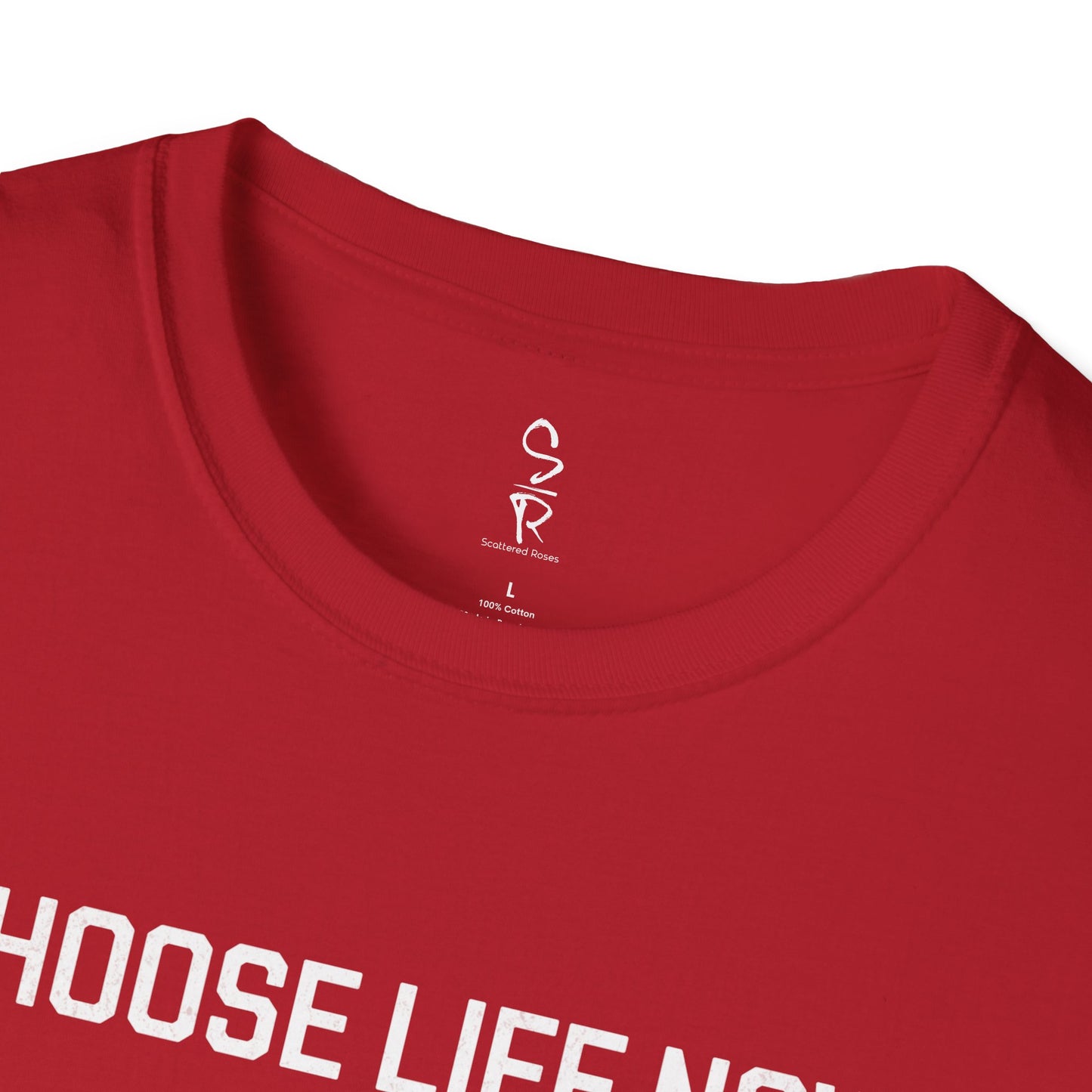 Choose Life Now Tee – Don’t Wait Too Late