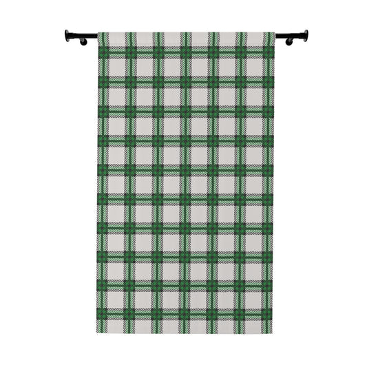 Shadow Glen Blackout Curtain – Frozen Tartan FW25