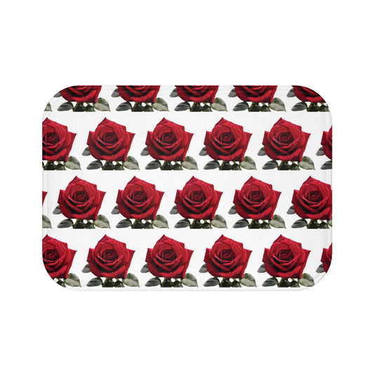 Rose Reverie – Noir Garden Bath Mat