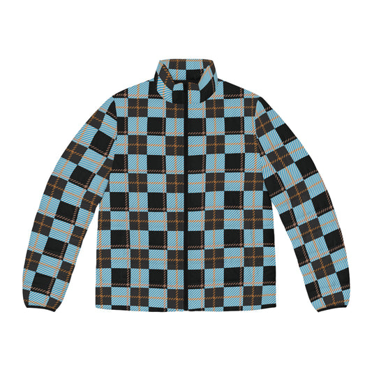 Frozen Ember Men’s Puffer Jacket – Whispers of Winter FW25