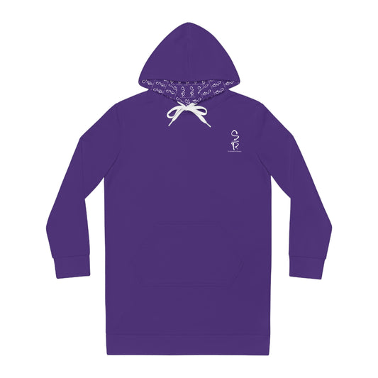 Royal Priesthood – Deep Purple Hoodie Dress