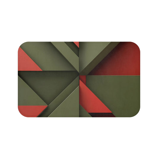 "Urban Warrior Bath Mat – Power at Your Feet"