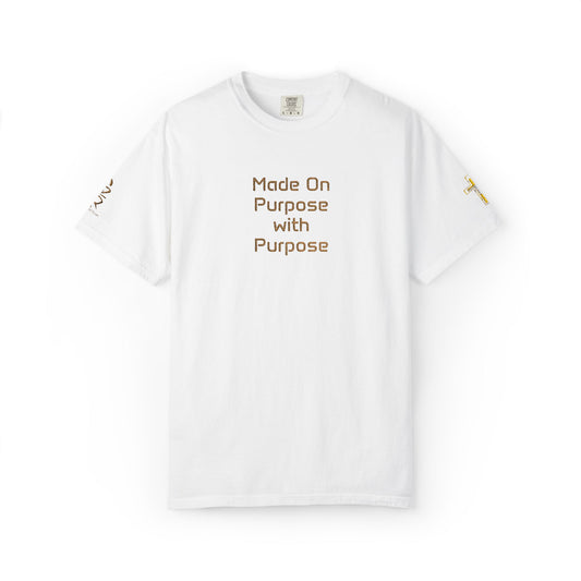 Made On Purpose with Purpose Tee – Divine Design. Intentional Walk.