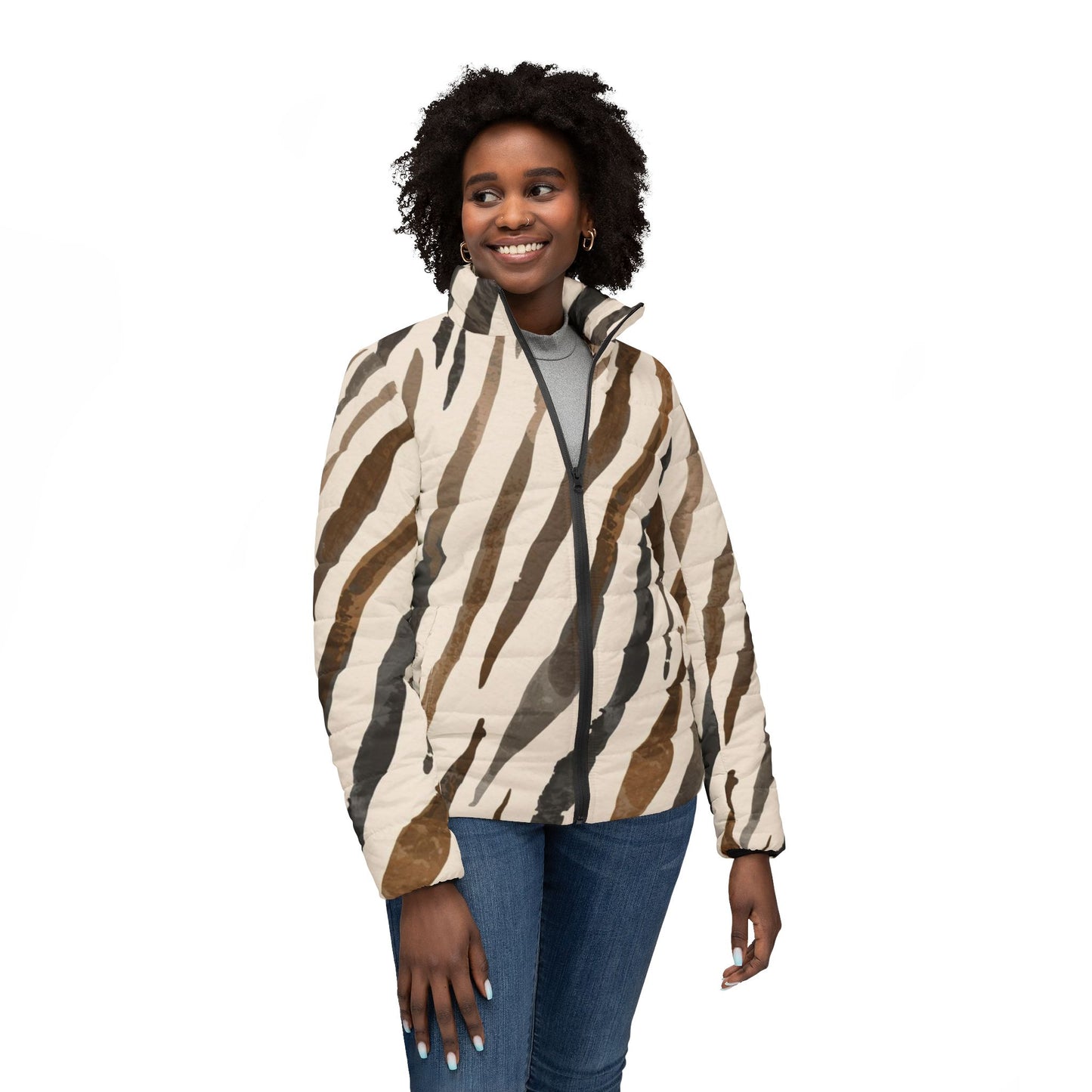 Silent Stride – Women's Winter Puffer Coat